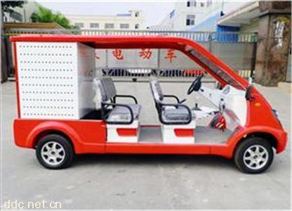  4人座微型电动消防车